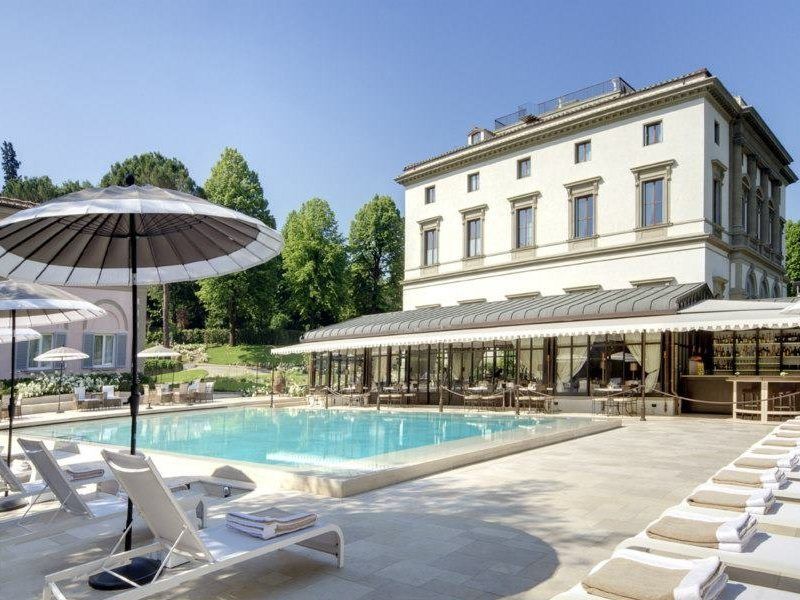 Villa Cora Флоренция Екстериор снимка