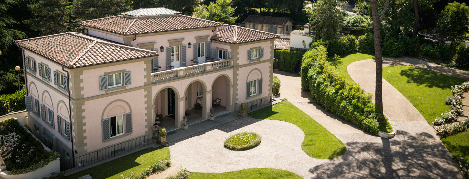 Villa Cora Флоренция Екстериор снимка